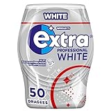 Extra Professional White Kaugummi, zuckerfrei, 50 Dragees