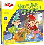 HABA 304508 - Verfühlt nochmal, Fühlspiel für Kinder ab 3 Jahren, Lernspiel mit Holzteilen schult spielerisch die Feinmotorik, Neuauflage des Lernspiel Klassikers