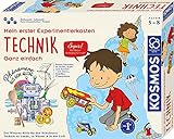 KOSMOS 602291 Mein erster Experimentierkasten Technik - ganz einfach, Spielerische Experimente für kleine Forscher, Experimentierkasten für Kinder ab 5-8 Jahre