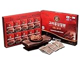 Pocheon Koreanischer Roter Ginseng Scheiben geschnitten 200g(20g x 10), Koreanischer 4,5 Jahre Panax GInseng, Natural Immune support, Available as Tee