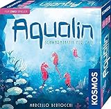 KOSMOS 691554 Aqualin - Schwarmtaktik Für Zwei, Spiel Für Zwei Personen, Brettspiel Für Genau 2 Spieler Ab 10 Jahren, Strategiespiel