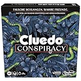 Cluedo Conspiracy Brettspiel für Erwachsene und Jugendliche, deutsche Version des Mystery Games, für 4-10 Spieler und ab 14 Jahren, originelles Weihnachtgeschenk für die Familie