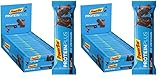 Powerbar Protein Plus Riegel mit nur 107 Kcal - Low Sugar Eiweissriegel, Fitnessriegel mit Ballaststoffen - Chocolate-Brownie (30 x 35g) (Packung mit 2)