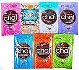 Probierpaket David Rio Chai Latte - 7 Sorten im Portionsbeutel 168g