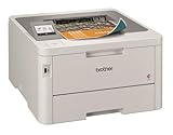 Brother HL-L8240CDW Professioneller und kompakter Farb-LED-Drucker mit WLAN/LAN (30 Seiten/Min.) weiß/grau